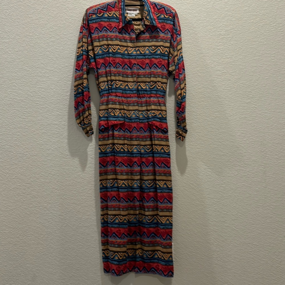 Vintage Maggy London maxi dress Size 8